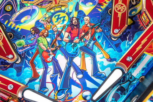 Foo Fighters Pro Pinball Machine