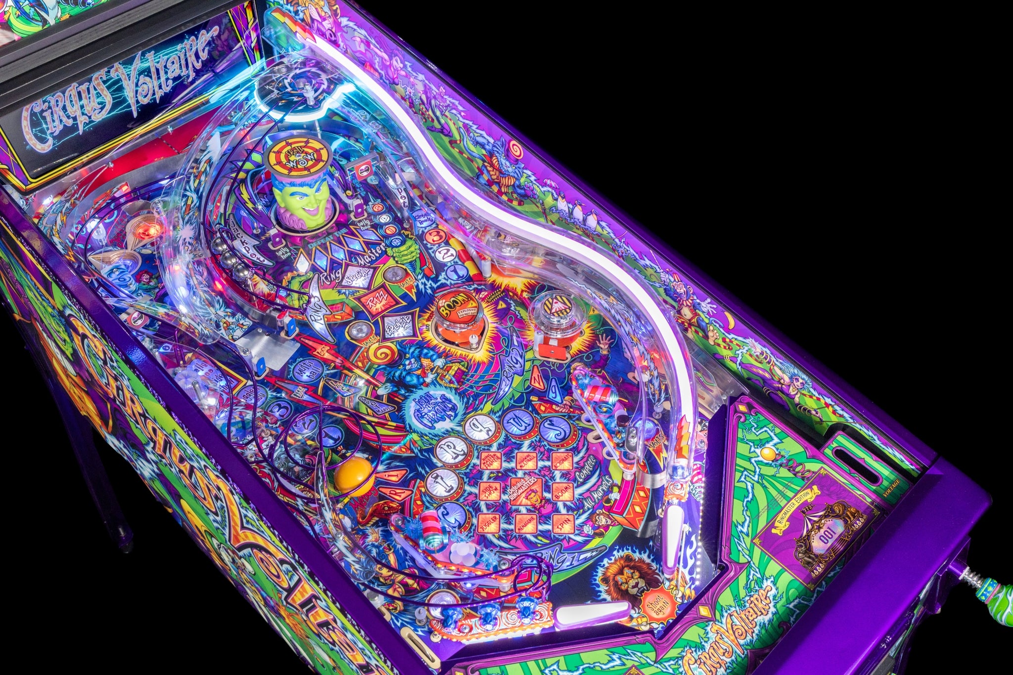 Cirqus Voltaire Ringmaster Edition Pinball Machine
