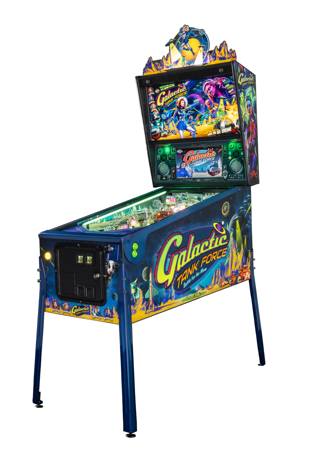 Galactic Tank Force Victory Edition Pinball Machine