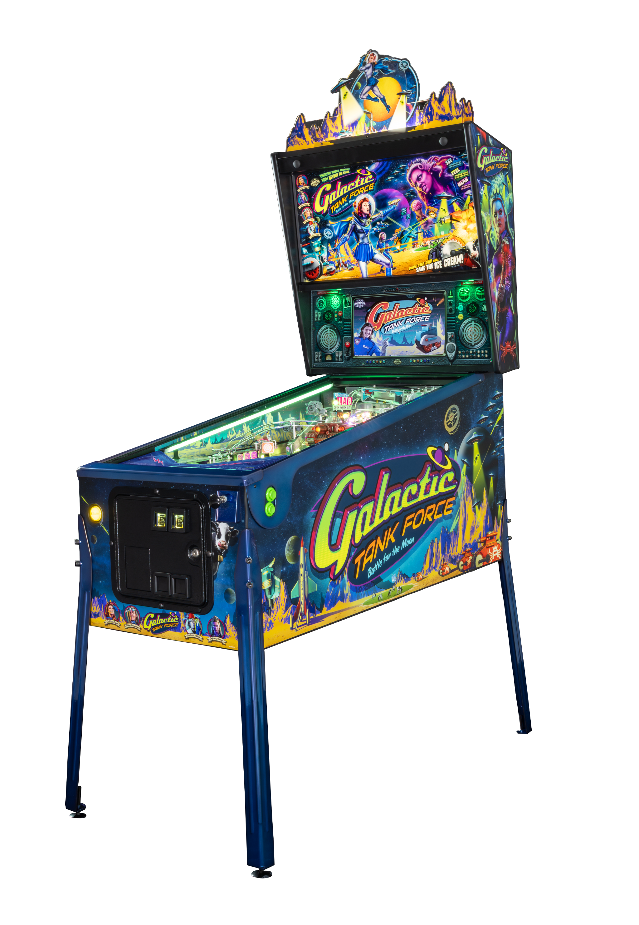 Galactic Tank Force Victory Edition Pinball Machine