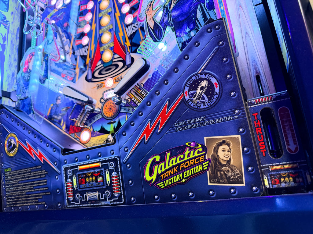 Galactic Tank Force Victory Edition Pinball Machine