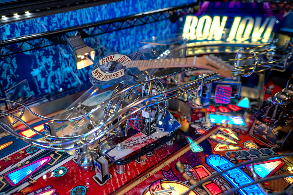 Bon Jovi Pinball Machine