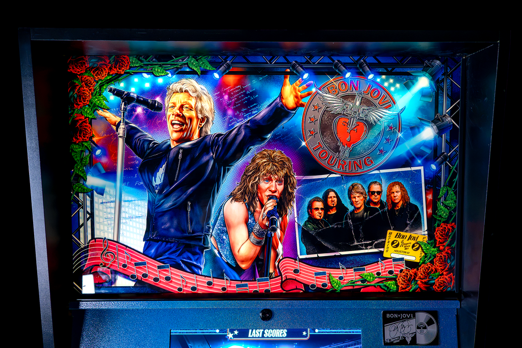 Bon Jovi Pinball Machine