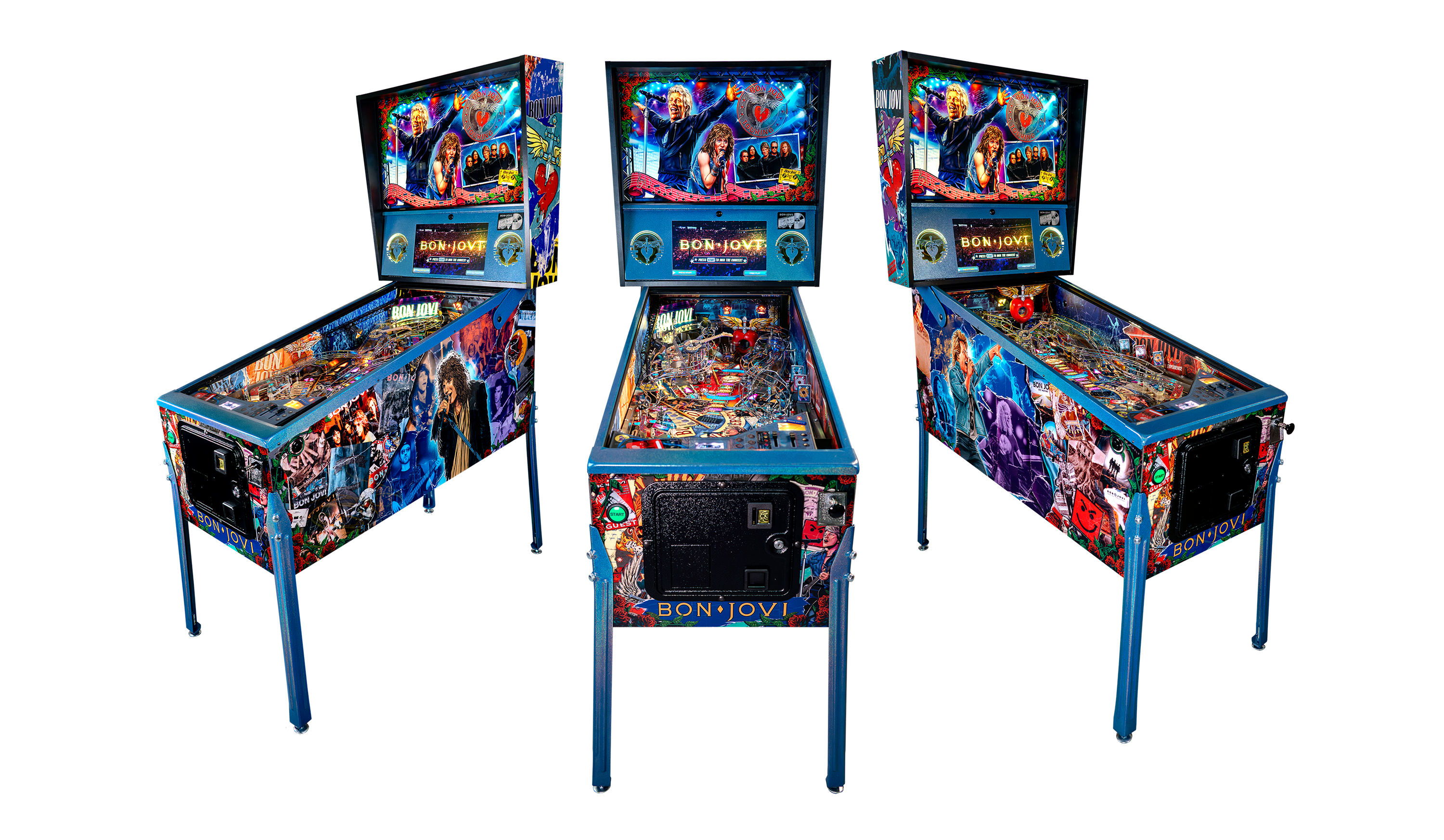 Bon Jovi Pinball Machine