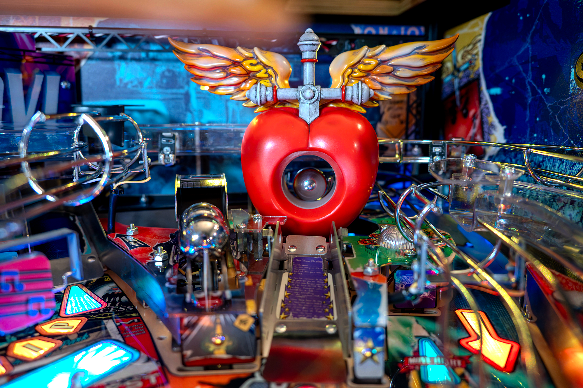 Bon Jovi Pinball Machine