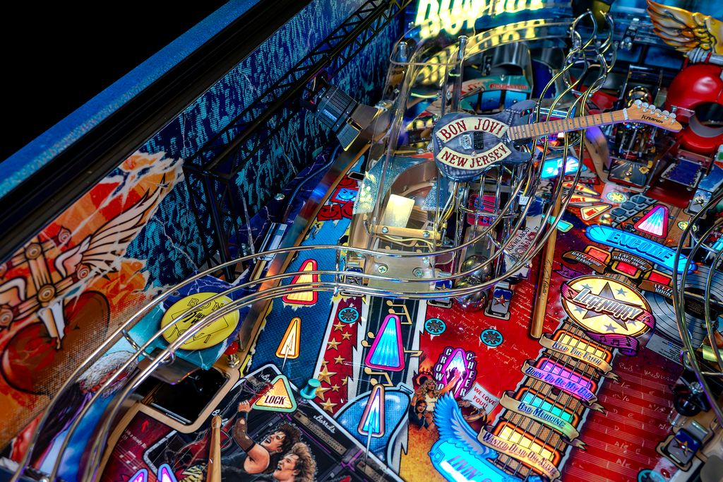 Bon Jovi Pinball Machine