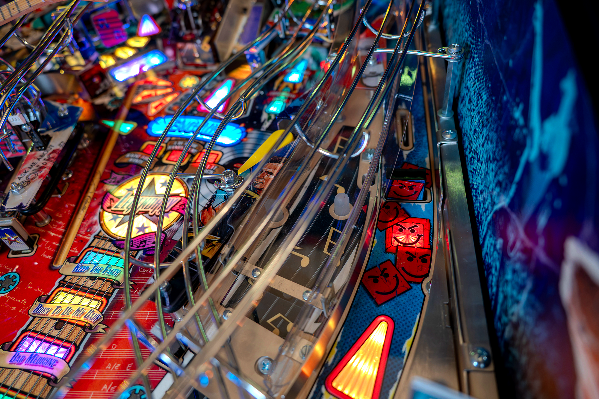 Bon Jovi Pinball Machine