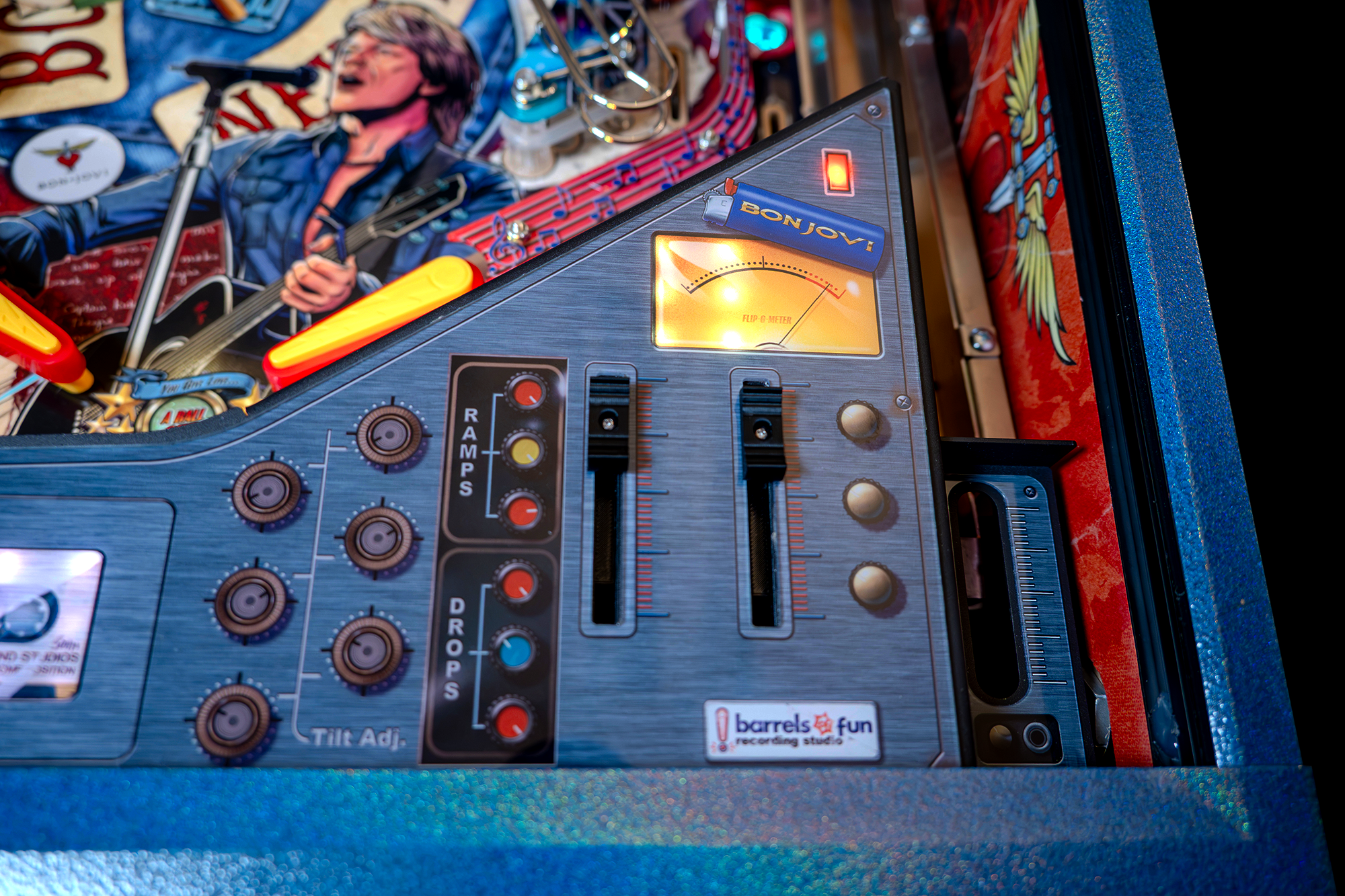 Bon Jovi Pinball Machine