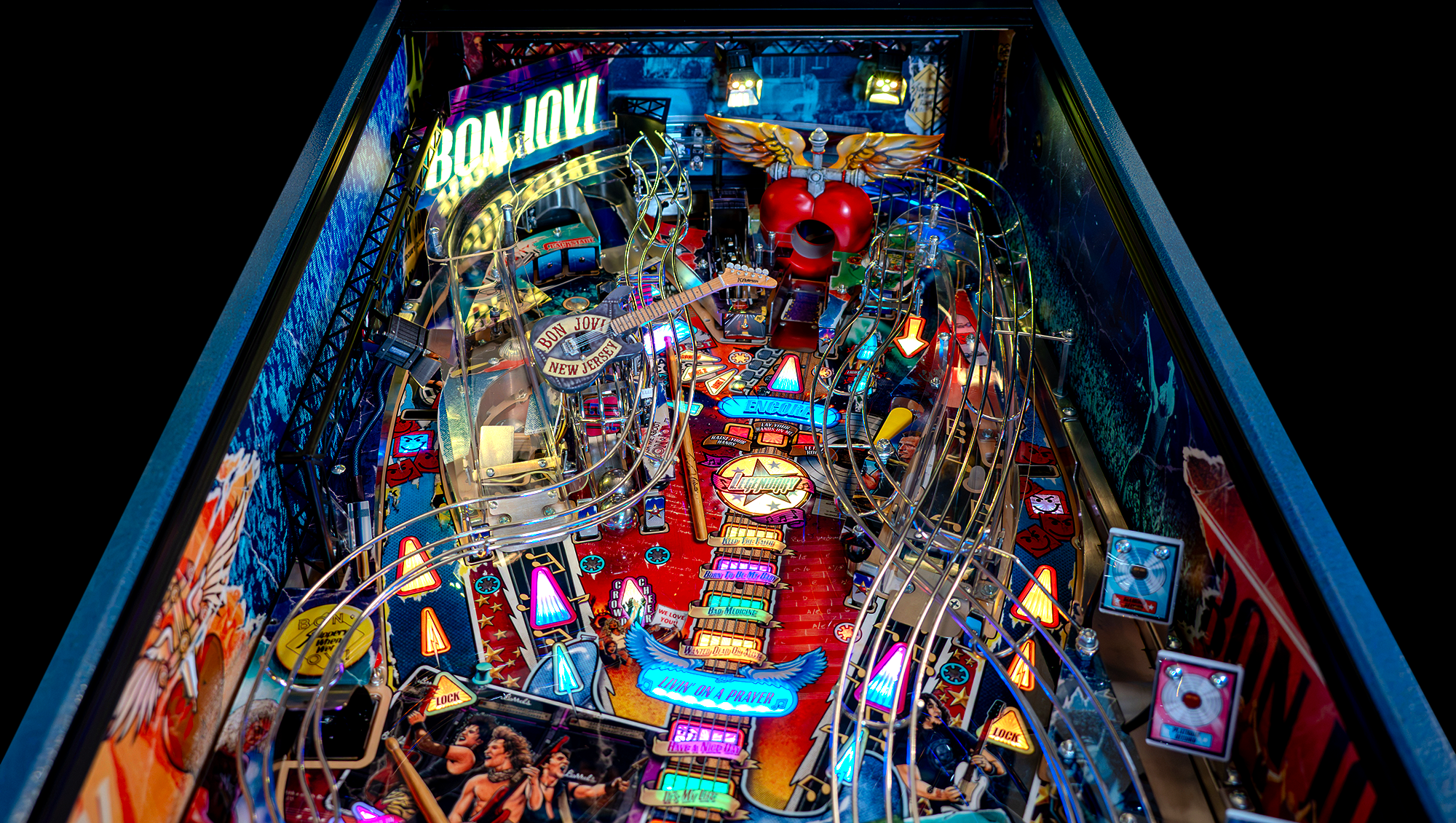 Bon Jovi Pinball Machine