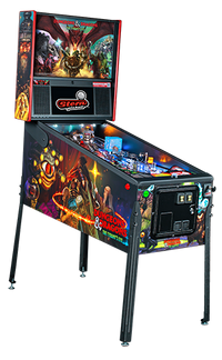 Dungeons & Dragons Pro Pinball Machine