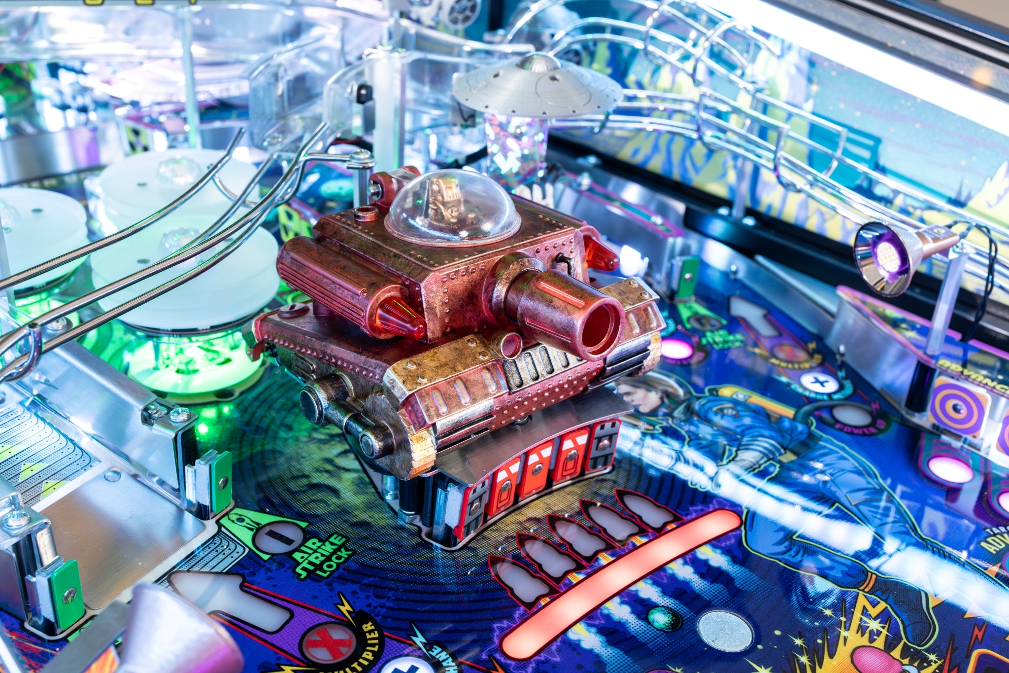 Galactic Tank Force Victory Edition Pinball Machine