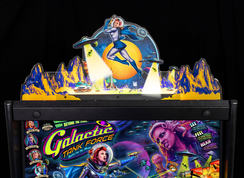 Galactic Tank Force Victory Edition Pinball Machine