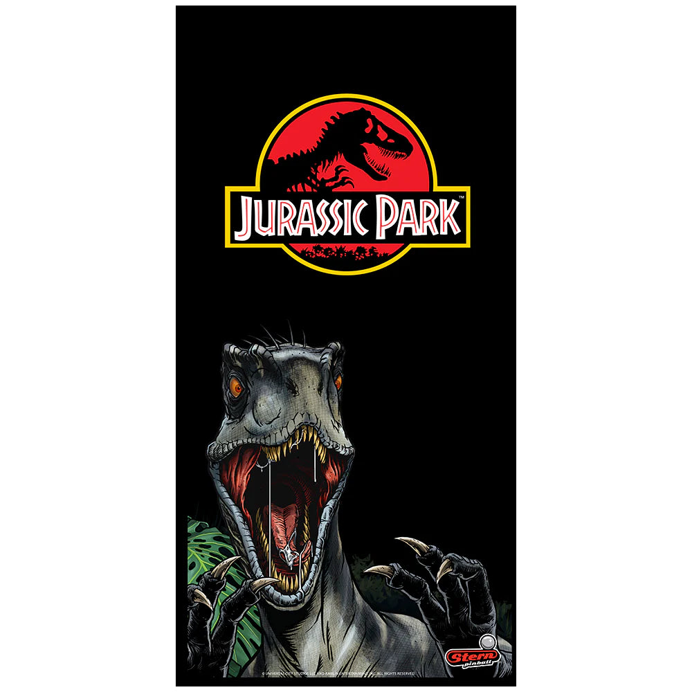 Jurassic Park Pinball Glass Cover