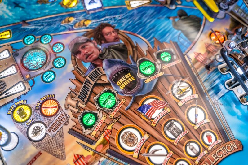 Jaws Pro Pinball Machine