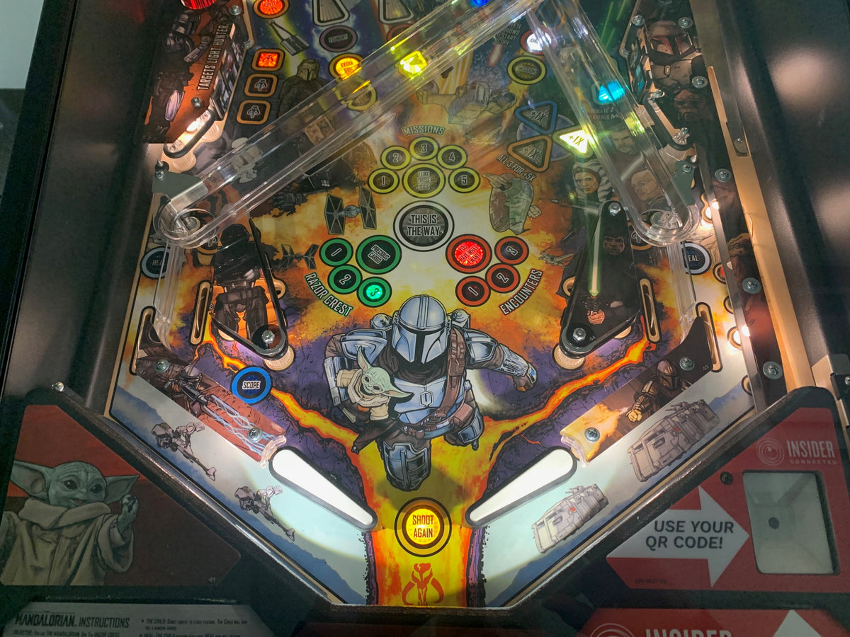 The Mandalorian Pro Pinball Machine - Used