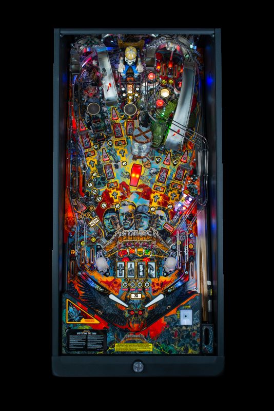 Metallica Remastered Premium Pinball Machine