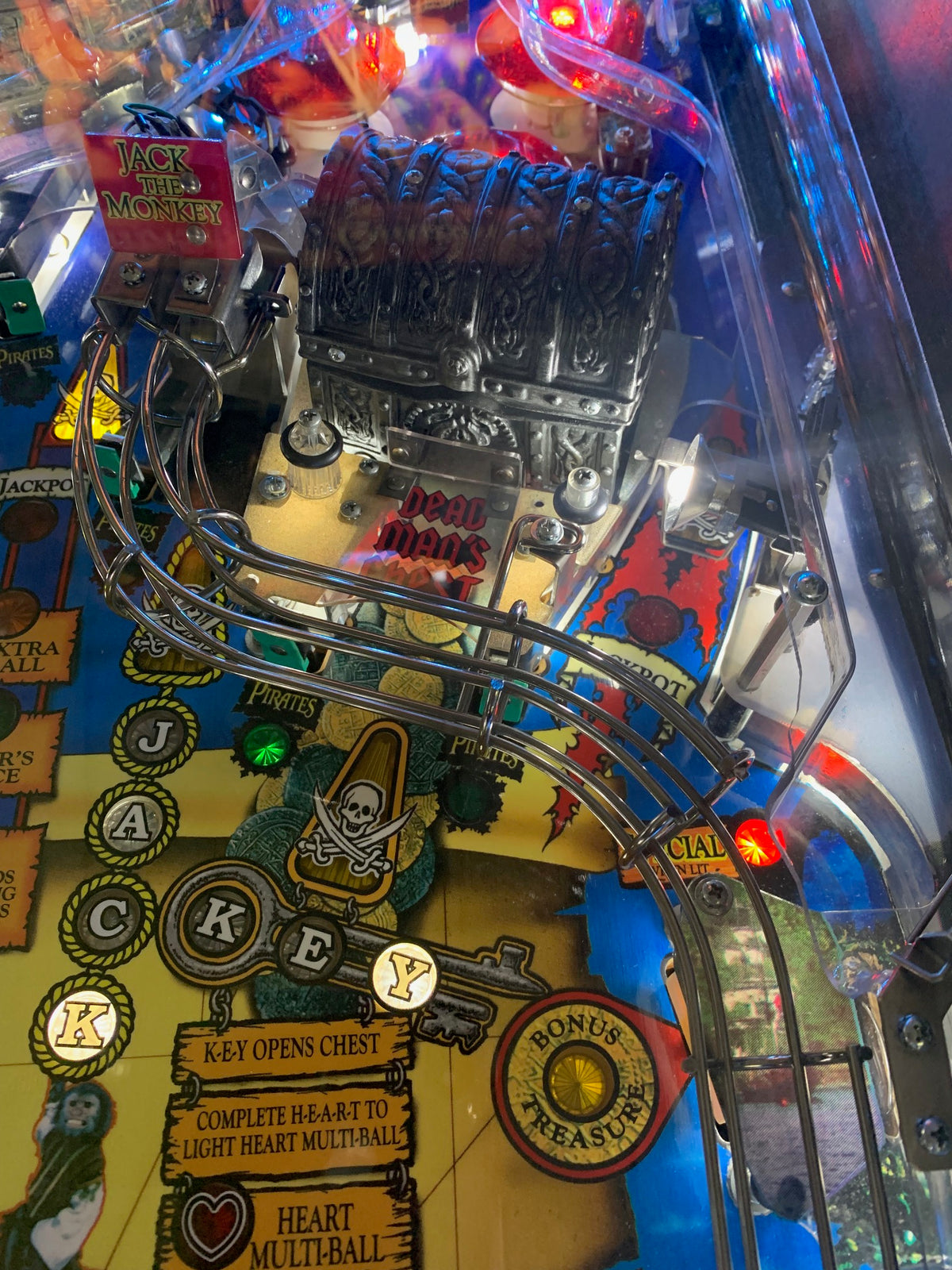 Pirates of the Caribbean Pinball Machine - Used