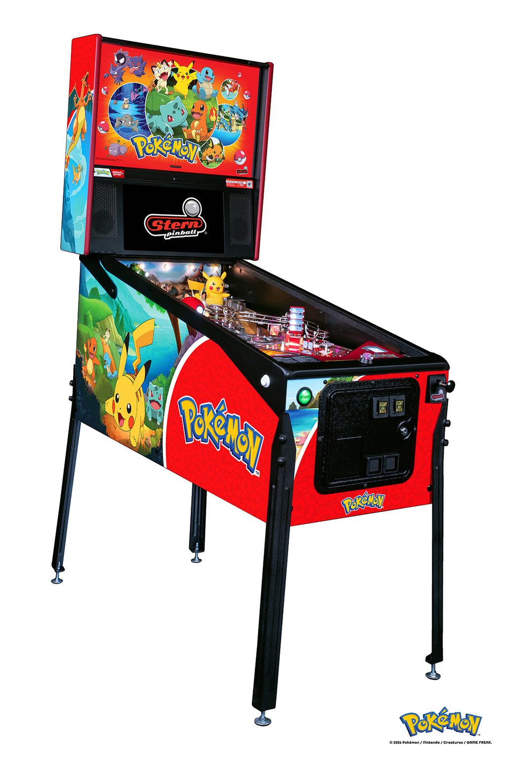 Pokémon Premium Pinball Machine PREORDER