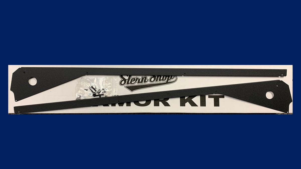 Side Armor Kit - Wrinkle Black