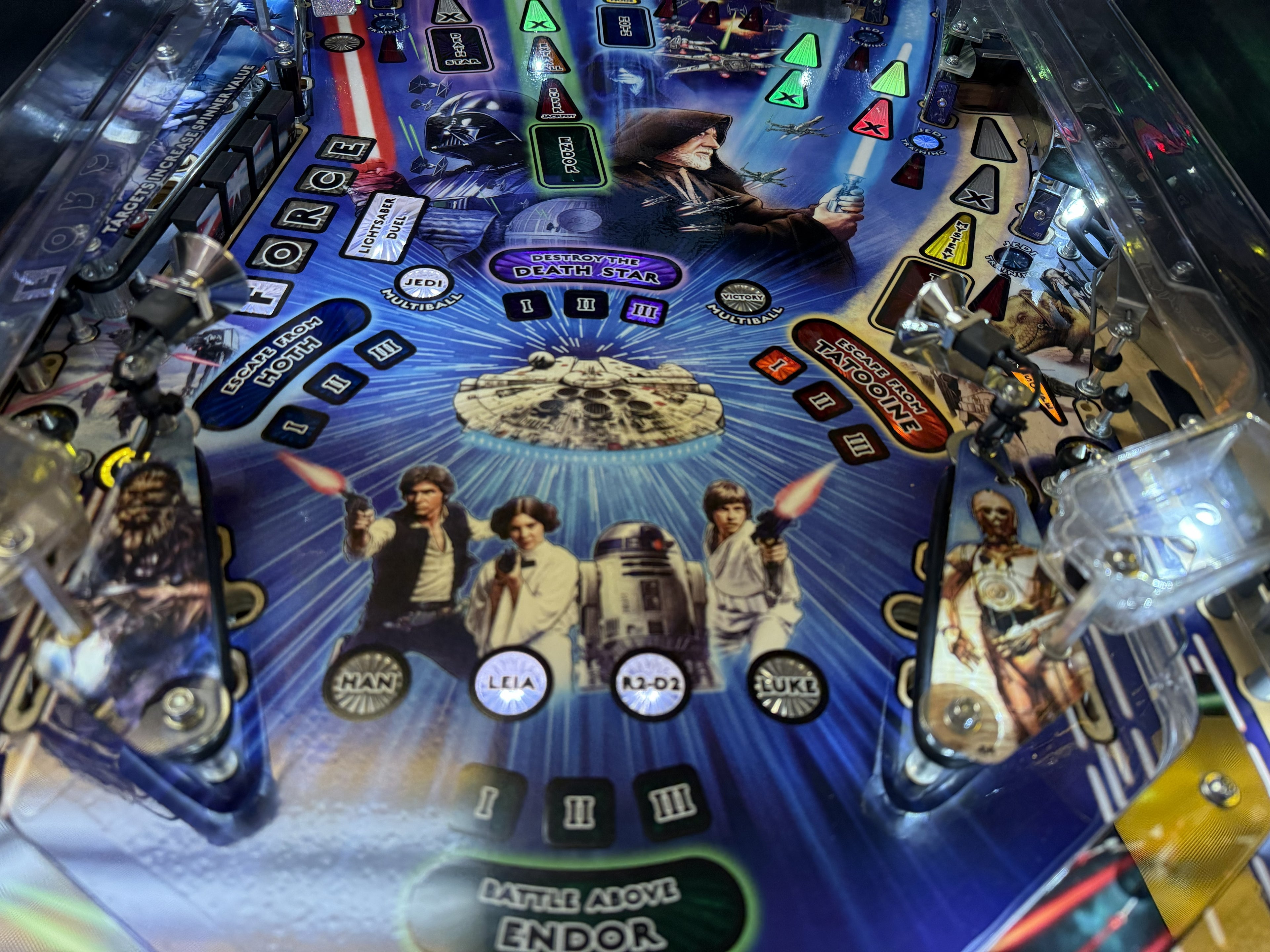 Star Wars Pro 2017 Pinball Machine - Used