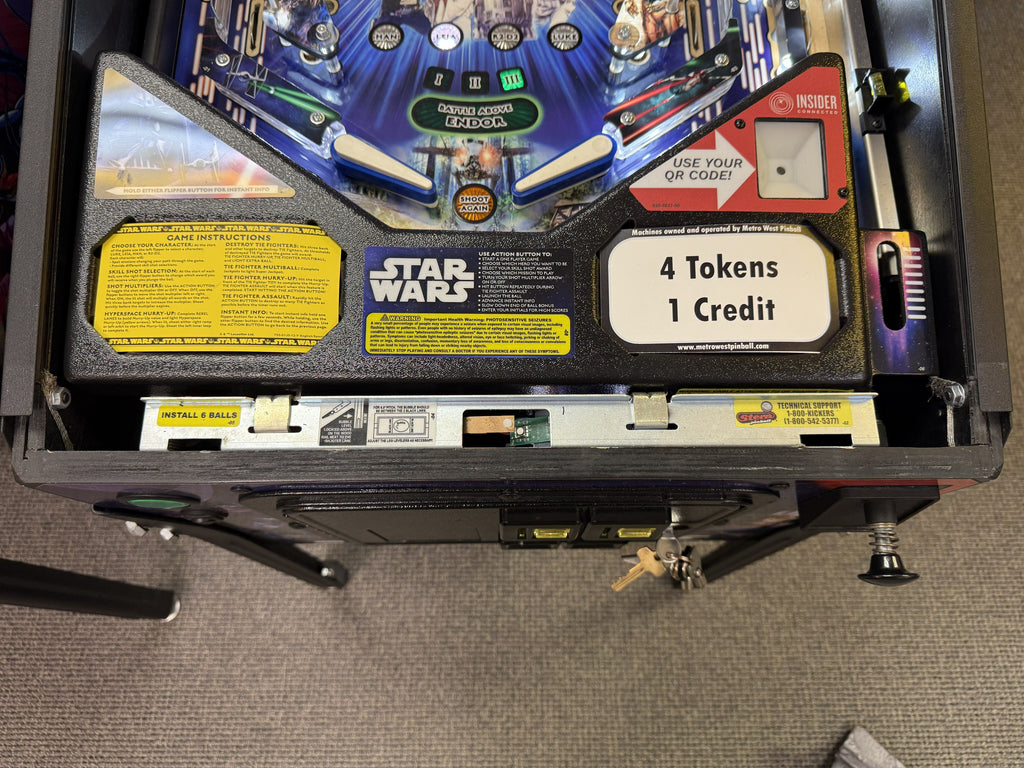 Star Wars Pro 2017 Pinball Machine - Used
