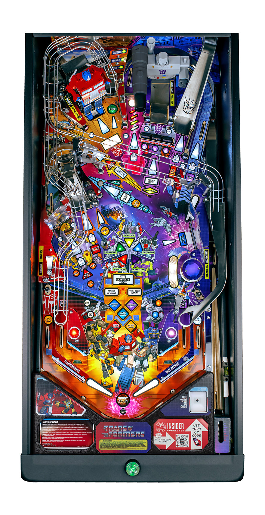 Transformers Pro Pinball Machine PREORDER