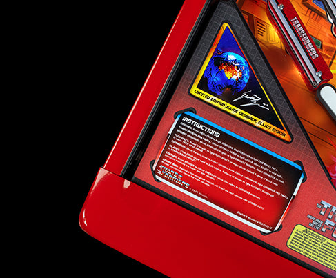 Transformers Limited Edition Pinball Machine PREORDER