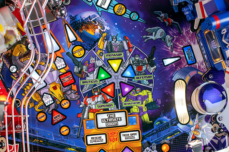 Transformers Limited Edition Pinball Machine PREORDER