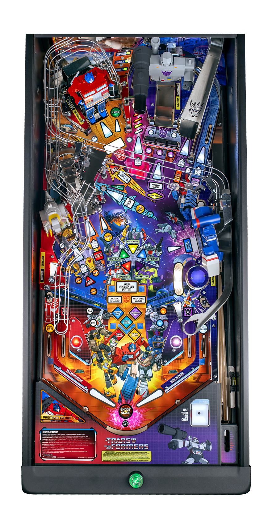Transformers Premium Pinball Machine PREORDER
