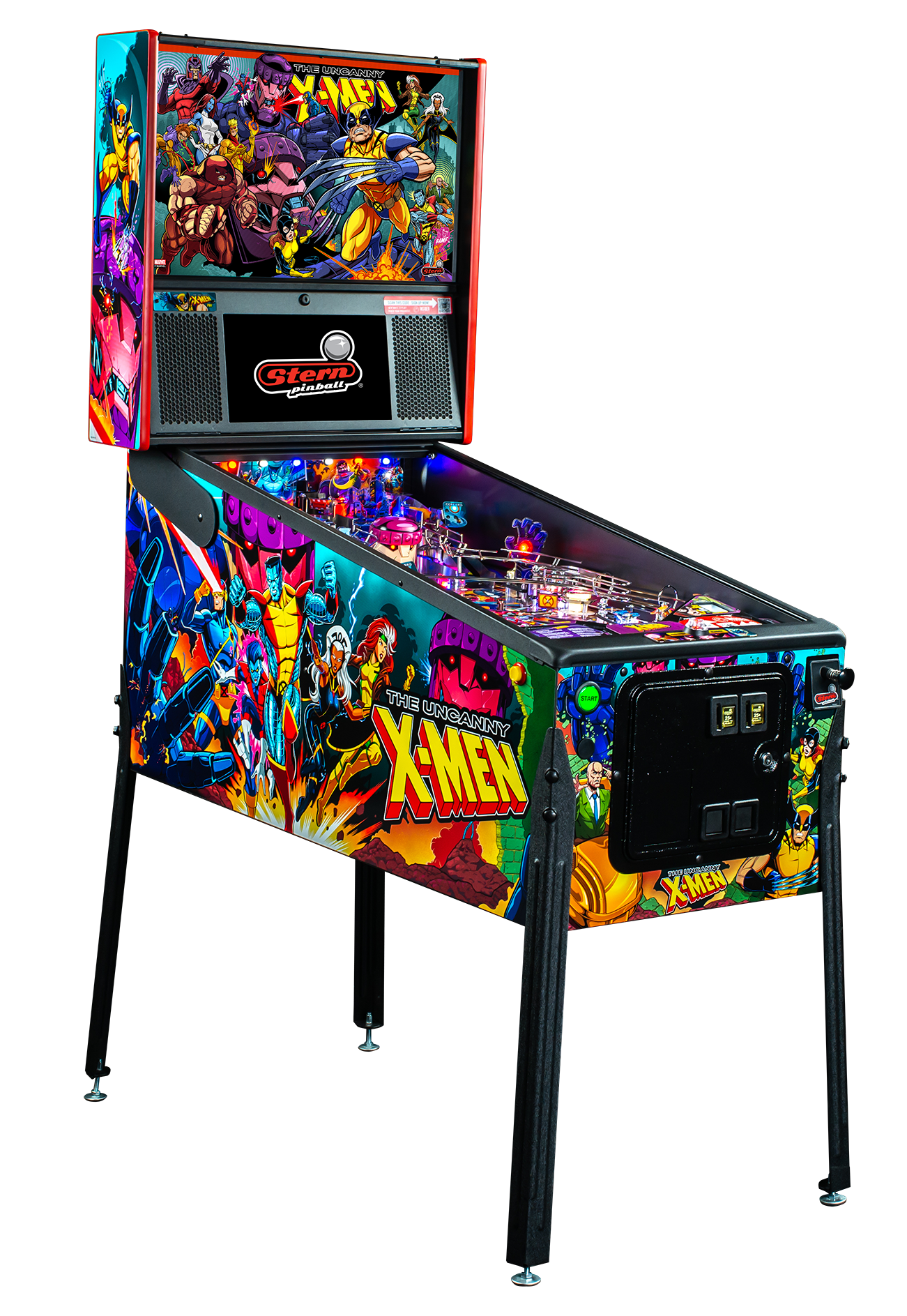 The Uncanny X-Men Pro Pinball Machine