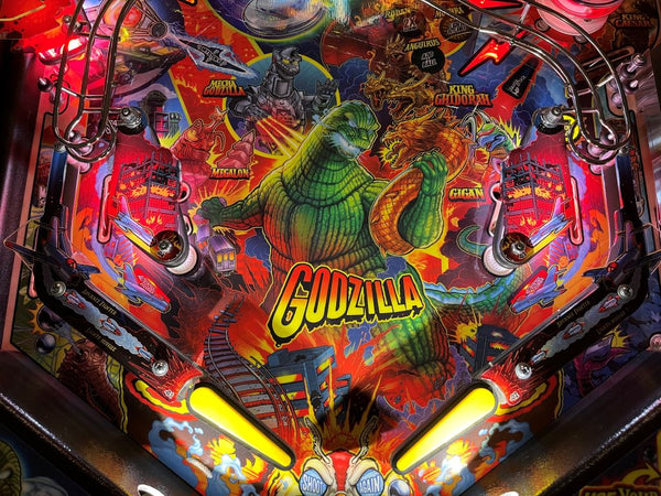 Godzilla Pro Pinball Machine - Used