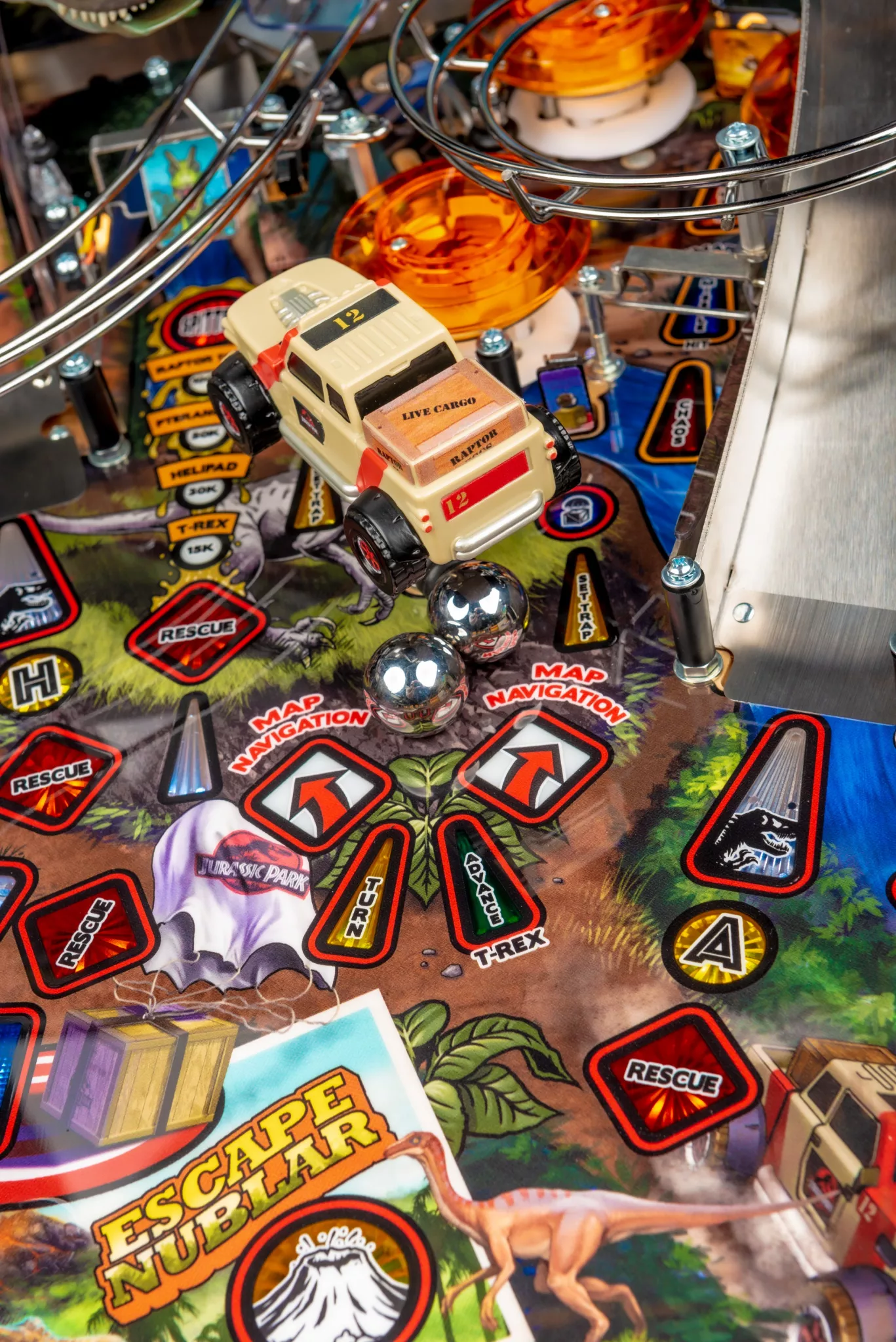 Jurassic Park Premium Pinball Machine