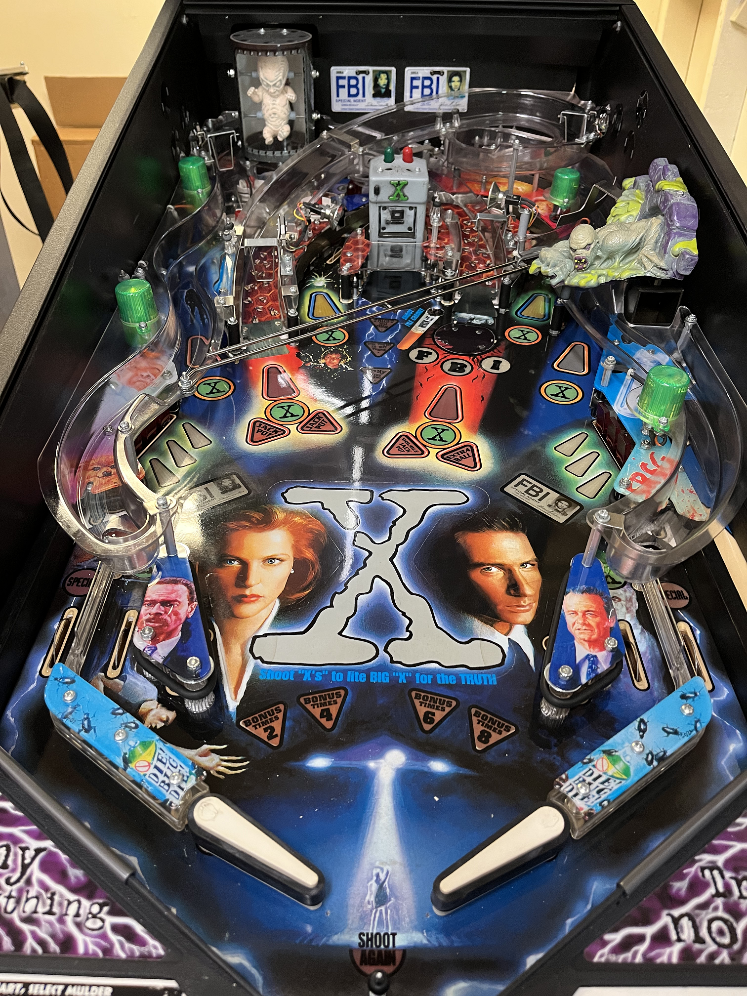 X Files Pinball Machine